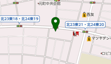 神楽岡整骨院札幌リラクゼーションの地図画像
