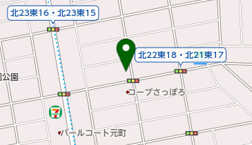 島田燈器工業株式会社札幌営業所の地図画像