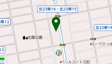 山野愛子どろんこ美容クレスティサロン元町店の地図画像