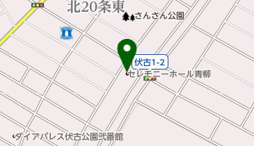 青柳株式会社セレモニーホール青柳の地図画像