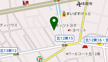 札幌機設株式会社の地図画像