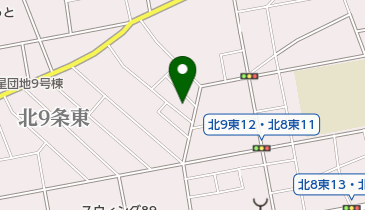 北海道電子機器株式会社の地図画像