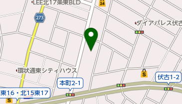 日本データーサービス株式会社の地図画像
