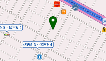 三共電気株式会社北海道支店の地図画像