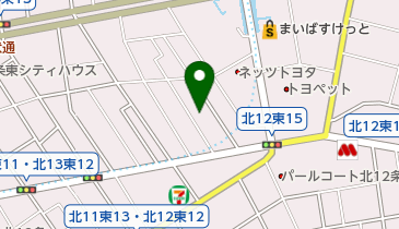 須戸燃料店の地図画像