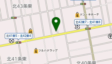 ア・ラ・モードの地図画像