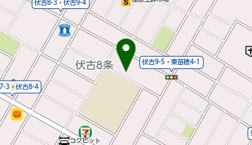 美容室アール・グレイの地図画像