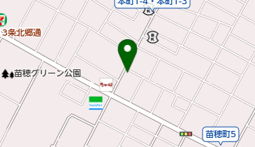 美容室サチの地図画像