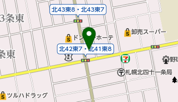 ヘアーサロンルーツの地図画像