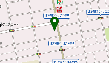 フラワー調剤の地図画像