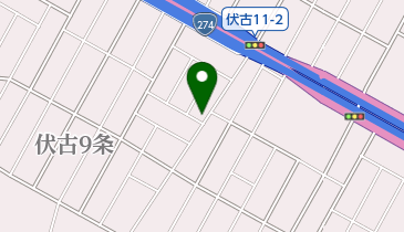 カットハウスれいの地図画像