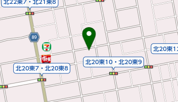 理容ひまわりの地図画像
