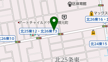 札幌ニップロ株式会社の地図画像