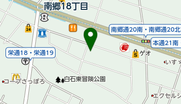 株式会社ダンロップホームプロダクツ札幌営業所の地図画像