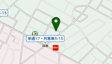 永井金物店の地図画像
