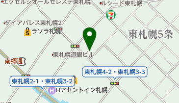新拓空調設備株式会社の地図画像