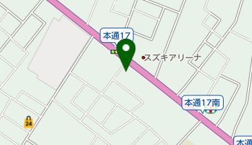 ホーユー株式会社札幌支店の地図画像