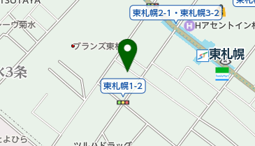 二瓶下宿の地図画像