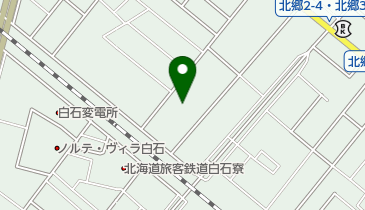 北晃測機株式会社」(札幌市白石区-社会関連-〒003-0831)の地図