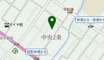 株式会社藤川紙業札幌支店の地図画像