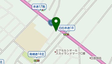 オートテック・アドインの地図画像