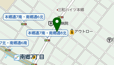 KAKU質店本店の地図画像