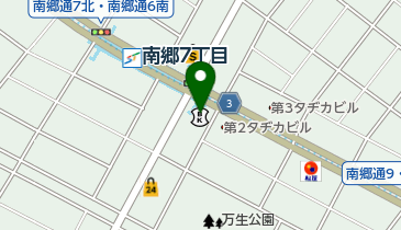 札幌中央信用組合 南郷支店の地図画像