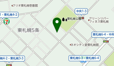 スーパーレックス札幌事業所の地図画像