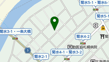 有限会社菊水建具の地図画像