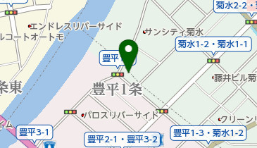 イサム塗料株式会社札幌駐在所の地図画像