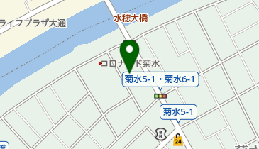 株式会社京亀の地図画像