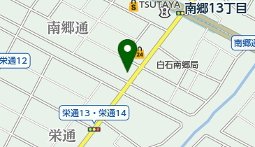 カットハウス創南郷店の地図画像