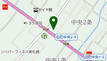 ささき理美容室の地図画像