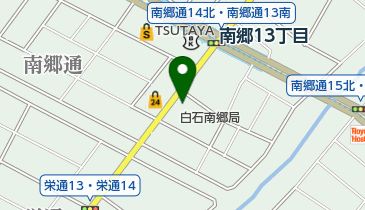 ハート美容室の地図画像