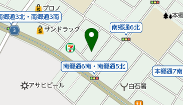 ビューティサロン南郷の地図画像