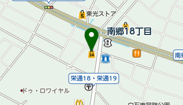 ヘアーズシンプルの地図画像