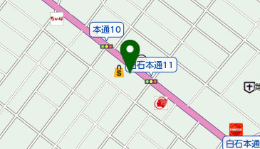 ヘアーギャラリー柳本・本店の地図画像