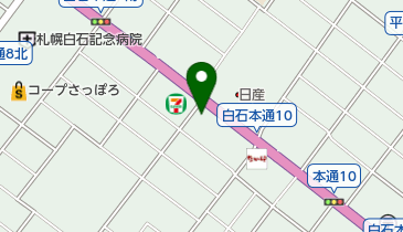 本通調剤薬局の地図画像