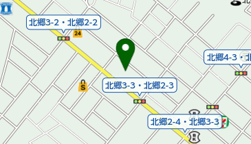 大豊湯の地図画像