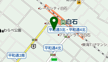 ウビガン理容の地図画像