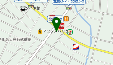 カットショップファインの地図画像