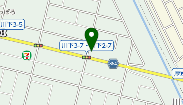 ヘアーサロン沢田の地図画像