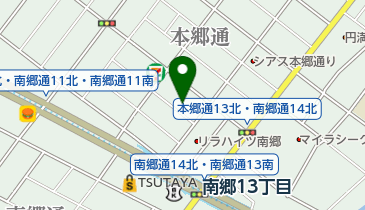 ヘアーサロンしまだの地図画像