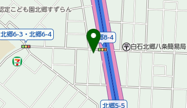 理容ムッシュ 北郷店の地図画像