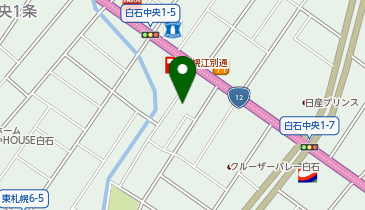 上野楽器店の地図画像