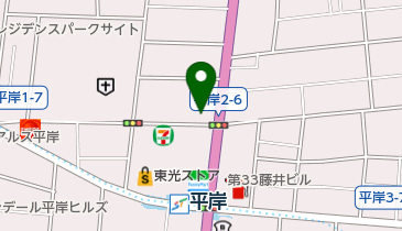 北星はりマッサージ治療院の地図画像