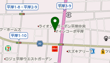 札幌建設学院の地図画像