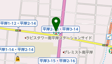 GreenBeltFlowerSalonの地図画像