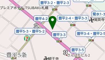 札幌年金受給者協会の地図画像