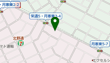 キューサイ青汁北海道センターの地図画像